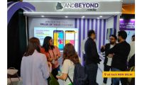 people gathered at an ad tech event in New Delhi
