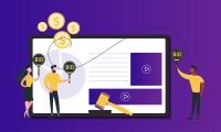 real-time header bidding setup on programmatic platform